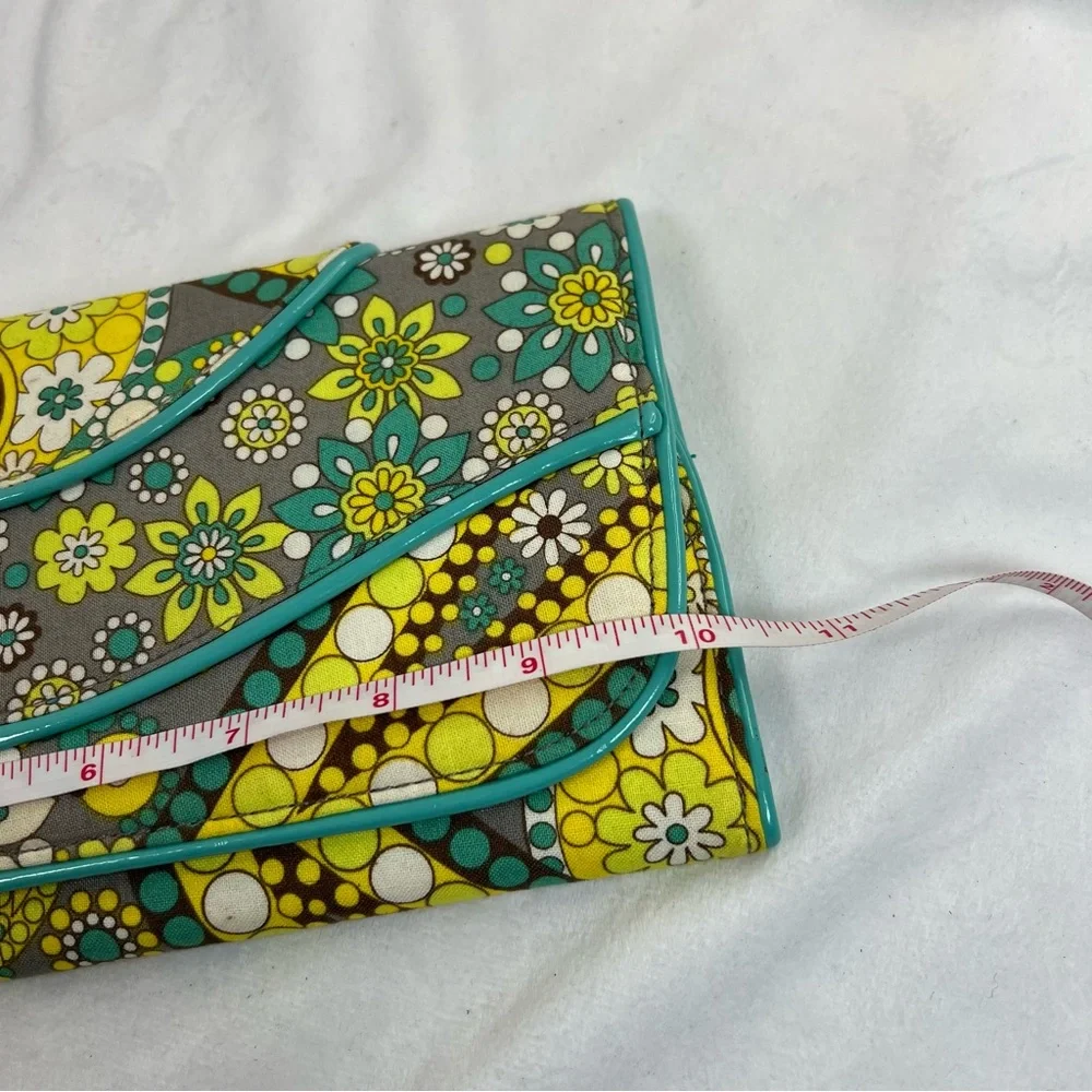Vera Bradley Lemon Parfait Clutch Wallet